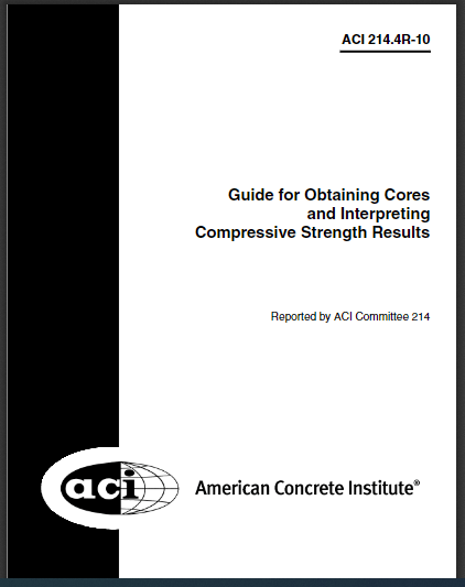 Guide for Obtaining Cores and Interpreting Compressive Strength Results 1