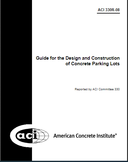 Guide for the Design and Construction of Concrete Parking Lots 6