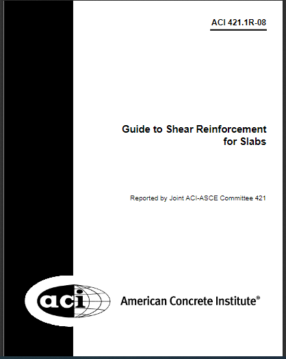 Guide to Shear Reinforcement for Slabs (ACI 421.1R-08) 2