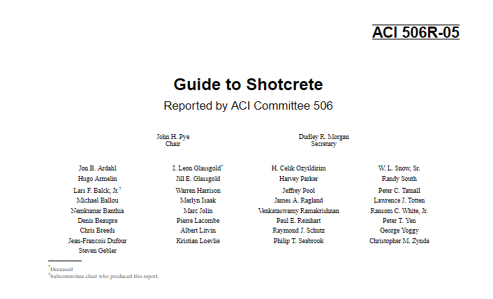 Guide to Shotcrete 2