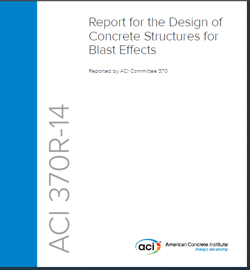 Report for the Design of Concrete Structures for Blast Effects 2