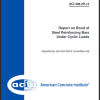 Report on Bond of Steel Reinforcing Bars Under Cyclic Loads 9