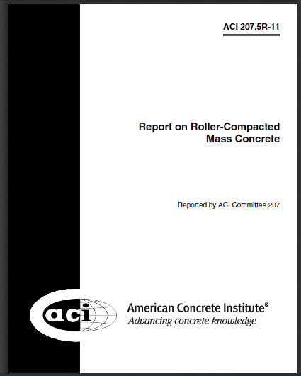 Report on Roller-Compacted Mass Concrete 2