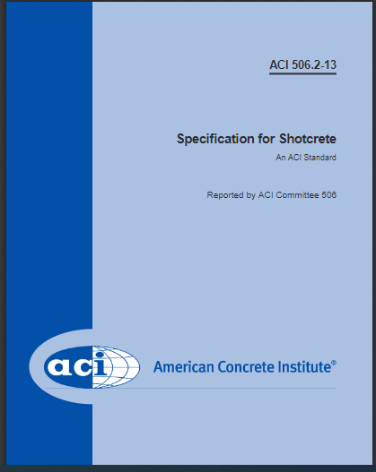 Specification for Shotcrete (ACI 506.2-13) 17