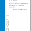 Specification for Unbonded Single-Strand Tendon Materials (ACI 423.7-14) 5