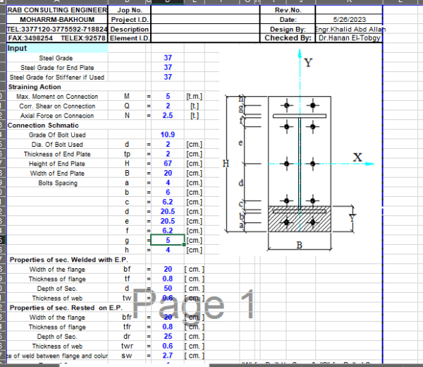 Rigid Connections Bearing Type Connections - Civil MDC